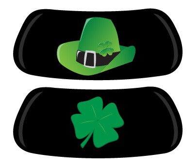 St Patrick Hat Clover Original EyeBlack