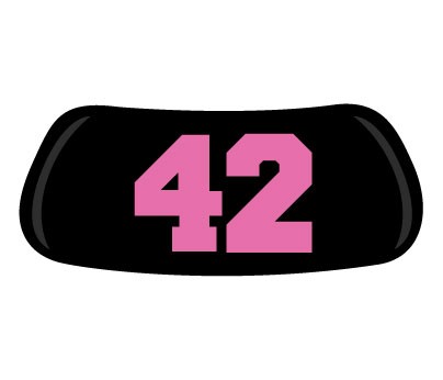 Pink #42 Original EyeBlack - 41-50 - Numbers
