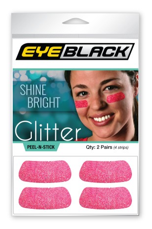 Pink Glitter Eye Black  Sparkly Eye Black for Softball