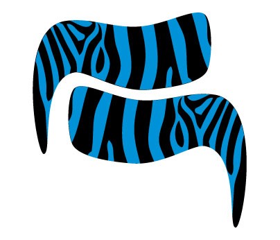 Blue Zebra Smear EyeBlack