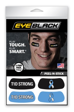 T1D Strong Eye Black